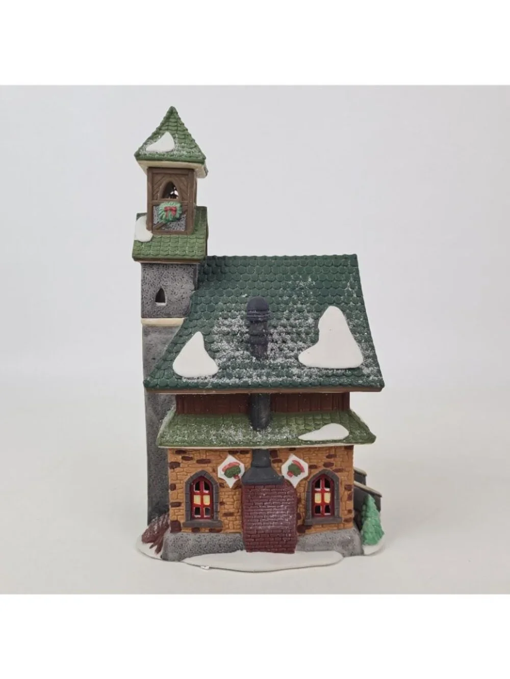 Department 56 North Pole Chapel 5626-0 North Pole Series Handpainted Porcelain